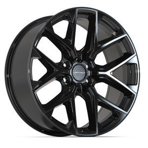 Defiant DF17C Wheels Rims 20x9 6x135 Gloss Black 18mm | DF17C-20090-6135-18B