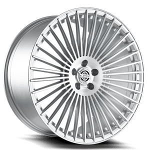 Element EL40 Wheels Rims 22x10.5 5x112 Brushed Silver 40mm | EL40221055112+40BR/S
