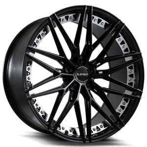 Element ELFF02 Wheels Rims 22x9 5x112 Black 30mm | ELFF022295112+30BLACK