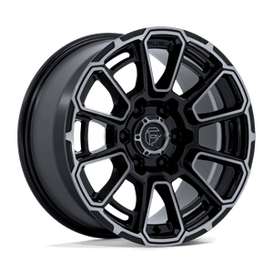 Fuel FC910 Foxhound Wheels Rims 18x9 6x139.7 Gloss Black w/ Dark Tinted Clear 20mm | FC910BT18906820