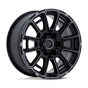 Fuel FC910 Foxhound Wheels Rims 20x9 6x139.7 Gloss Black w/ Dark Tinted Clear 1mm | FC910BT20906801