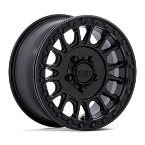 KMC Powersports KS239 Impact Utv Beadlock Atv Wheels Rims 15x8 4x137 Satin Black 0mm | KS239MX15804800