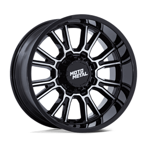 Moto Metal MO810 Legacy Wheels Rims 22x9 Blank Custom Drilled Gloss Black Machined 1mm | MO810BD22900001