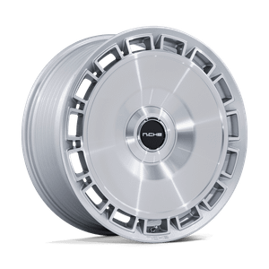 Niche NC287 Venice Wheels Rims 20x10.5 Blank Custom Drilled Gloss Silver w/ Machined Face 20mm | NC287SD20050020