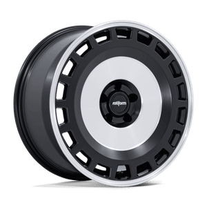 Rotiform RC213 ZBF Wheels Rims 18x9.5 5x114.3 Matte Black w/ Machined Face 38mm | RC213MD18951238