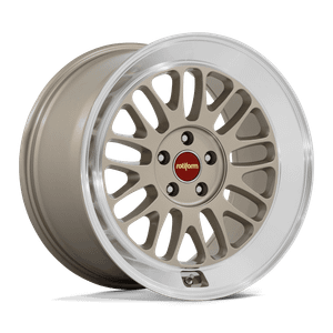 Rotiform RC214 SCP Wheels Rims 18x8.5 5x120 Matte Gold w/ Diamond Cut Lip 35mm | RC214GE18855235