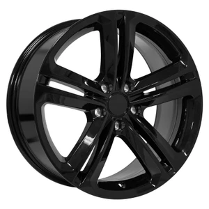 OE VW18 Wheels Rims 18x8 5x112 Gloss Black 41mm | VW18-18080-5112-41B