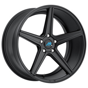 Mach ME.1 Wheels Rims 18x9.5 Blank Custom Drilled Satin Black 40mm | ME1-1895Z40FSTBL