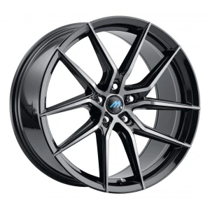 Mach ME.6 Wheels Rims 20x10 Blank Custom Drilled Gloss Black w/ Machined Face And Undercut 42mm | ME6-2010Z42FGBMF
