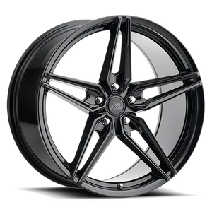 Mach MF.2 Wheels Rims 19x8.5 Blank Custom Drilled Gloss Black 32mm | MF2-1985Z32FGLBL