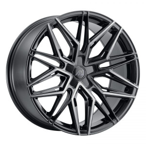 Mach MF.6 Wheels Rims 20x10 5x112 Gloss Carbon Black w/ Undercut 42mm | MF6-2010II42FGCBL