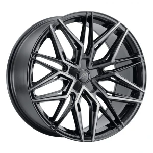 Mach MF.6 Wheels Rims 20x10 5x114.3 Gloss Carbon Black w/ Undercut 42mm | MF6-2010LL42FGCBL