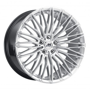 Mach MF.9 Wheels Rims 20x10 5x120 Hyper Silver w/ Undercut 42mm | MF9-2010KK42FHPSV
