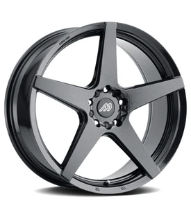 Mach MP.52 Wheels Rims 18x8 5x112 5x114.3 Gloss Black 35mm | MP52-1880I35FGLBL