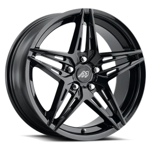 Mach MP.56 Wheels Rims 18x8 5x114.3 Gloss Black 42mm | MP56-1880LL42FGLBL