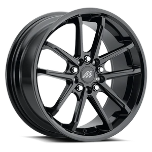 Mach MP.58 Wheels Rims 18x8 5x100 5x114.3 Gloss Black 42mm | MP58-1880D42FGLBL