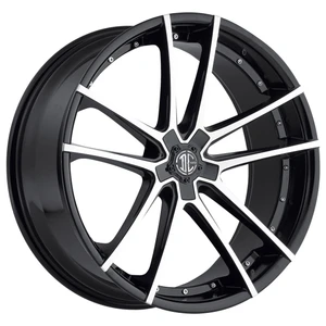 2Crave No.34 Wheels Rims 20x10 Blank Custom Drilled Gloss Black w/ Machined Face 42mm | N34-2010Z42JB