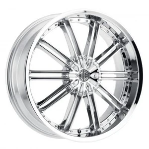 2Crave No.53 Wheels Rims 18x8 Blank Custom Drilled Chrome 35mm | N53-1880Z35FC