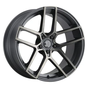 2Crave No.54 Wheels Rims 22x9 Blank Custom Drilled Gloss Carbon Black 15mm | N54-2290Z15JGCB
