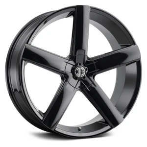 2Crave No.55 Wheels Rims 18x8 5x100 5x114.3 Gloss Black 35mm | N55-1880D35FGB