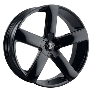 2Crave No.65 Wheels Rims 22x9.5 Blank Custom Drilled Gloss Black 25mm | N65-2295Z25PGB