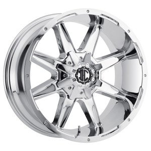 Xtreme NX-17 Wheels Rims 20x10 Blank Custom Drilled Chrome -12mm | NX17-2010ZL-12XC
