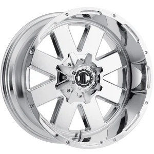 Xtreme NX-18 Wheels Rims 22x12 8x180 Chrome -44mm | NX18-2212WW-44XC