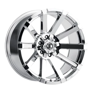 Xtreme NX-24 Wheels Rims 20x10 5x127 5x139.7 Chrome -12mm | NX24-2010R-12MC