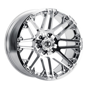 Xtreme NX-27 Wheels Rims 20x10 5x127 5x139.7 Chrome -12mm | NX27-2010R-12MC