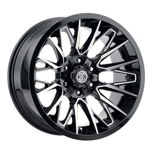 Xtreme NX-31 Wheels Rims 20x9 Blank Custom Drilled Midnight Black w/ Diamond Cut Face 0mm | NX31-2090ZS+0PBFX
