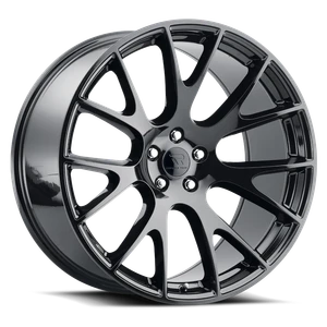 Replica Tech RT-10 Wheels Rims 22x11 5x115 Gloss Black 27mm | RT10-2211HH27EGB