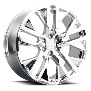 Replica Tech RT-15 Wheels Rims 22x9 6x139.7 Chrome 28mm | RT15-2290XX28LCH