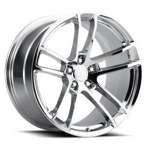 Replica Tech RT-2 Wheels Rims 20x9.5 5x115 Chrome 15mm | RT2-2095HH15ECH