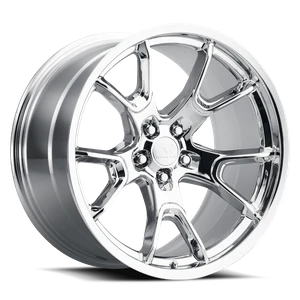Replica Tech RT-33 Wheels Rims 20x9.5 5x115 Chrome 15mm | RT33-2095HH15ECH