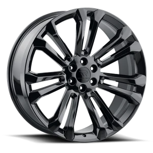 Replica Tech RT-40 Wheels Rims 22x9 6x139.7 Gloss Black 11mm | RT40-2290XX11LGB