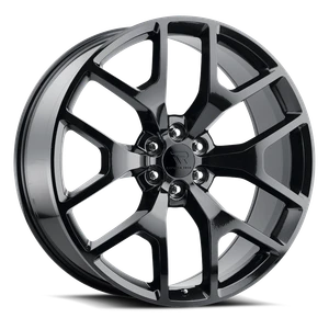 Replica Tech RT-6 Wheels Rims 22x9 6x139.7 Gloss Black 30mm | RT6-2290XX30LGB