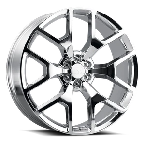Replica Tech RT-6 Wheels Rims 24x10 6x139.7 Chrome 30mm | RT6-2410XX30LCH