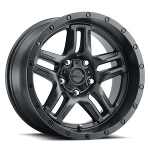 Ultra 258 Prowler Wheels Rims 17x8 5x100 Satin Black 30mm | EC 258-7880SB+30
