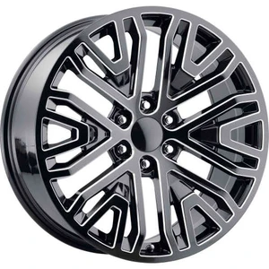 Replica Tech RT-9 Wheels Rims 24x10 6x139.7 Gloss Black Milled 28mm | EC RT9-2410XX28LBX