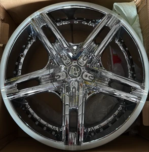 TIS TIS-12 Wheels Rims 20x8.5 5x115 Chrome 18mm | EC TS1228555