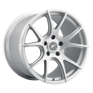 Forgestar CF5V Wheels Rims 19x10 5x120.65 Gloss Silver 30mm | F22590062P30