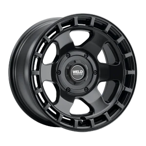 Weld Off-Road Ridge Wheels Rims 20x9 5x127 5x139.7 Satin Black 0mm | W14809057500