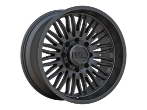 K2 Flux K25 Wheels Rims 20x10 6x135 6x139.7 Satin Black -12mm | K252010655135-12SB