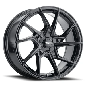 Venom 39 Wheels Rims 18x8.5 5x114.3 5x120 Gloss Black 30mm | VEN3918855114120+30B-A
