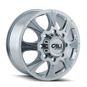 DOORBUSTER PRICING! - Cali Off-Road Brutal Dually Wheel 20x8.25 8x165.1 Chrome 127mm | 9105-2881CF116