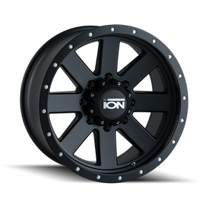 Ion 134 Wheels Rims 17x8.5 6x139.7 Matte Black -6mm | 134-7883MB6