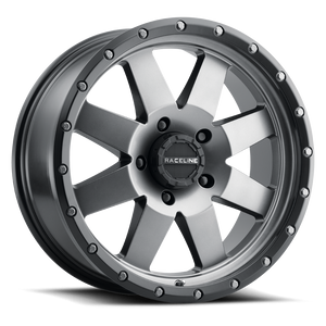 Raceline 935G Defender Wheels Rims 18x9 8x180 Gunmetal 18mm | 935G-89088+18