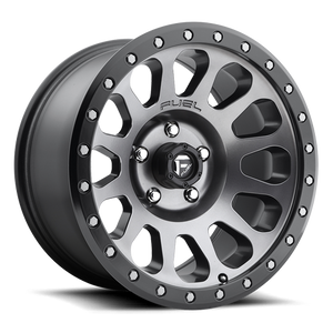 Fuel D601 Vector Wheel 18x9 5x150 Matte Gunmetal With Black Bead Ring 1mm - FREE T-SHIRT INCLUDED! | D60118905650