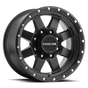 Raceline 935B Defender Wheels Rims 18x9 5x139.7 Satin Black 18mm | 935B-89055+18