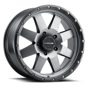 Raceline 935G Defender Wheels Rims 17x9 6x139.7 Gunmetal -12mm | 935G-79060-12